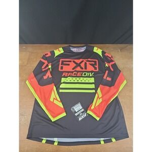 NEW WITH TAGS - FXR Clutch Pro MX Jersey -‎ Black/Nuke Red/Hivis - SIZE 2XL XXL